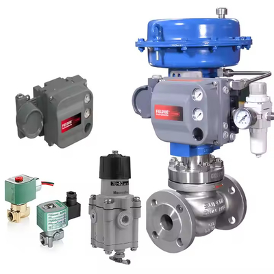 FISHER DVC6200 Smart Valve Positioner และ ASCO Red Hat 1/4" โซเลนอยด์