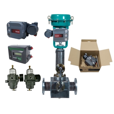 Fisher DVC6200 มือสองการกระทําสมาร์ทดิจิตอล Positioner กับเชียร์ วาล์ว Pneumatic