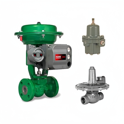 Fisher 3620j และ DVC6200 ระบบตั้งตําแหน่งวาล์วควบคุมที่ฉลาดกับวาล์วปนูเมติกของจีน