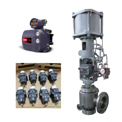 วาล์วควบคุมพร้อมเครื่องตั้งตําแหน่งวาล์ว DVC6200 Positioner Digital Smart Fisher Valve Positioner