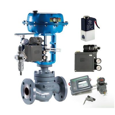 การบริโภคอากาศระดับคงที่ต่ํา Emerson Fisher 3582i Electro-Pneumatic Valve Positioner/ Aluminum Solenoid Valve