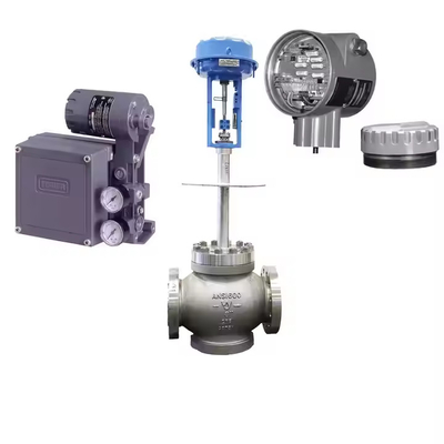 วาล์วควบคุมกระแสด้วย 4211 Positioner Transmitter และ Fisher 3582i Valve Pisitoner และ Neles ND9000