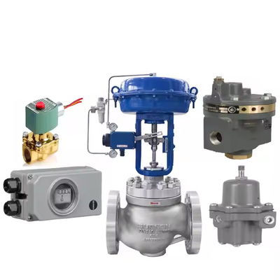 วาล์วควบคุมอากาศ Wuzhong ATS กับเครื่องควบคุมกรอง 67CFR และวาล์วโปซิโตเนอร์ Fisher DVC2000