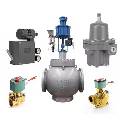 วาล์วควบคุมอากาศ Wuzhong ATS กับเครื่องควบคุมกรอง 67CFR และวาล์วโปซิโตเนอร์ Fisher DVC2000