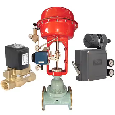 ซัพพลายเออร์สต็อค วาล์วตําแหน่ง Fisher 3582/3582i และ Burkert วาล์ว solenoid สําหรับวาล์วควบคุมปนูเมติกสัญลักษณ์จีน