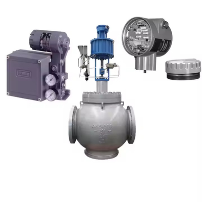 วาล์วควบคุมจีน ด้วย Fisher ปนูเมติก Single-acting Positioner 3582 3582i และ 67CFR กําหนดการกรอง