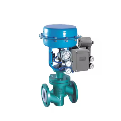 วาล์วควบคุมจีน ด้วย Fisher ปนูเมติก Single-acting Positioner 3582 3582i และ 67CFR กําหนดการกรอง