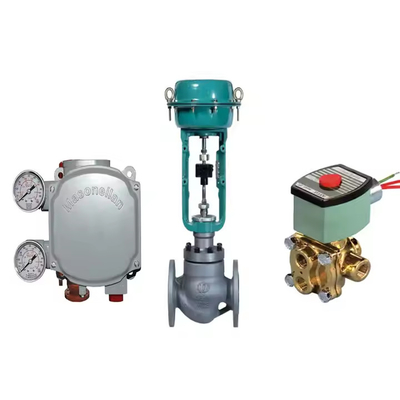 ซัพพลายเออร์ สต็อค ชิ้นส่วนวาล์วจีน กับ Masoneilan SVI1000 วัลล์ว Positioner และ ASCO 210 วัลล์ว Solenoid