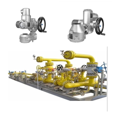 การควบคุมการไหล Valve Skid มีอุปกรณ์ประกอบการ Auma วาล์ว SQEx และ SQRV ประกอบการไฟฟ้ากันระเบิด