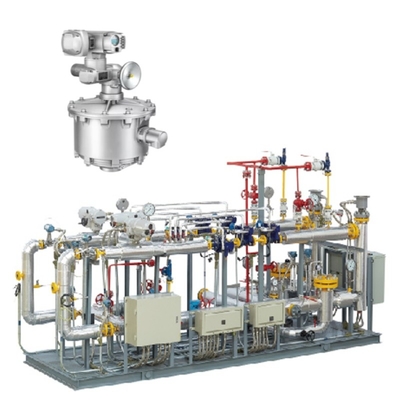 การควบคุมการไหล Valve Skid มีอุปกรณ์ FQM/FQMEx ปรับความผิดพลาดของ Auma วาล์ว