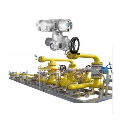 เครื่องควบคุมความดัน / กระแสมีอุปกรณ์ Auma วาล์ว actuator SAV SAR ซีรีสและหน่วยควบคุม AC / AM
