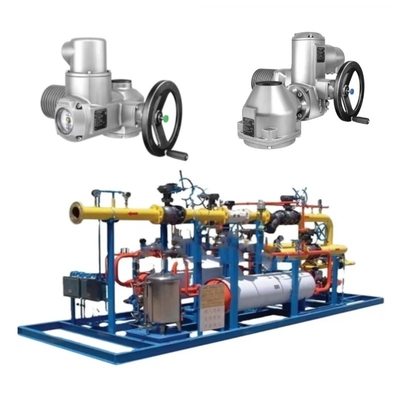 การควบคุมความดัน / กระแสการเคลื่อนไหวมีอุปกรณ์ SAR 07.2/SAR 16.2 Auma เครื่องขับเคลื่อนไฟฟ้าและหน่วยควบคุม AC / AM