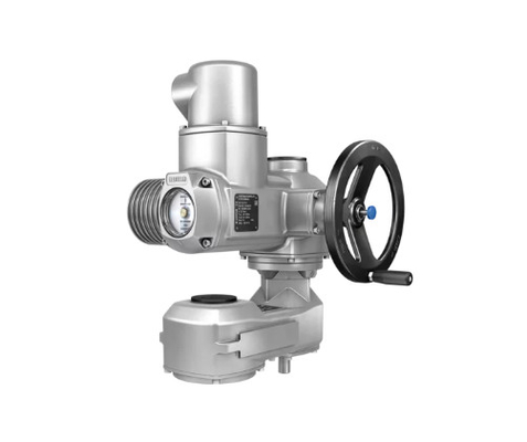 วาล์ว Switching Skid มีอุปกรณ์ประกอบด้วยวาล์วไฟฟ้า AUMA SA 07.2 - SA 16.2 และ SA 25.1