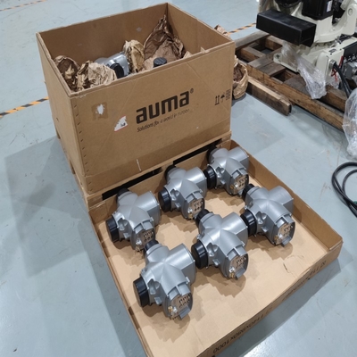 วาล์ว Switching Skid มีอุปกรณ์ประกอบด้วยวาล์วไฟฟ้า AUMA SA 07.2 - SA 16.2 และ SA 25.1