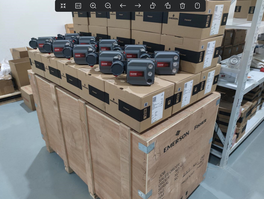 สต็อค เอเมอร์สัน ฟิชเชอร์ วาล์วควบคุมอากาศ คุณภาพดี DVC7K DVC6200 DVC2000 DIGITAL HART VALVE POSITIONER ด้วยราคาที่ดี