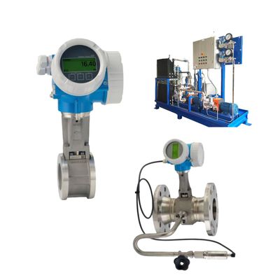 เครื่องวัดระบายน้ําแบบไวเฟอร์ ที่มีประหยัด Endress + Hauser Proline Prowirl D 200 Vortex Flowmeter