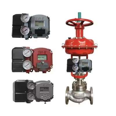 สต็อคซัพพลายเออร์ วาล์ว Positioner Masoneilan SVI2 เครื่องควบคุมดิจิตอลสําหรับการควบคุมการไหล