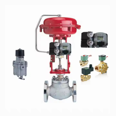 วาล์วควบคุมด้วย Masoneilan SVI II AP SVI2-21113121 เครื่องวางวาล์วสําหรับวาล์วควบคุมแบบปนูเมติก