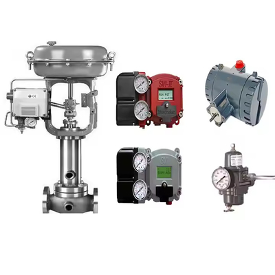 สาขากําเนิดอเมริกา Masoneilan SVI2-21123111Positioner และ Fisher 67CFR-239 เครื่องควบคุมความดัน 4211 Position Transmitter เป็นส่วนของวาล์ว
