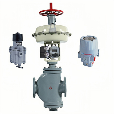 เครื่องวางตําแหน่งไฟฟ้าที่ฉลาด SVI2 AP ขายปลายทาง วาล์ว solenoid / เครื่องดําเนินการ / เครื่องควบคุมความแรงเครียด Masoneilan วาล์ววางตําแหน่ง