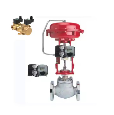 เครื่องตั้งตําแหน่งวาล์วดิจิตอลแบบฉลาด Masoneilan SVI2 และ 78-40 Regulator เป็นวาล์วควบคุม