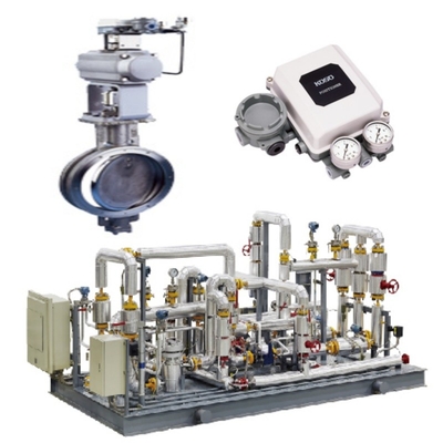 เครื่องควบคุมความดัน / กระแสสกิด KOSO 710E/720E วาล์วกระพริก และ 6500RA เครื่องดําเนินอากาศ และ EPB811 วัลล์วปอยซิชั่นเซ็ต