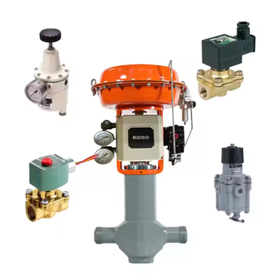 จําหน่ายสินค้า KOSO 800 ซีรี่ย์ อิเล็กทรอนิวเมติก วาล์ว Positioner With ASCO Solenoid Valve ในสินค้า