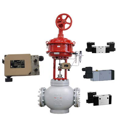 Asco วาล์ว Solenoid และ Samson 4763 Positioner สําหรับ Samson วัลล์วควบคุมการไหล