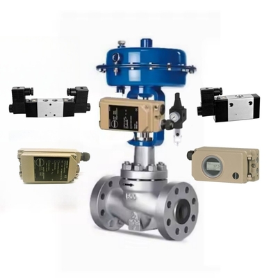 การติดต่อกับเครื่องดําเนินแบบเส้น/หมุน Samson 3767 Electropneumatic Positioner