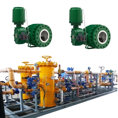 การสกัดวาล์วสกิดกับวาล์วควบคุม FisherV280 1061Actuator