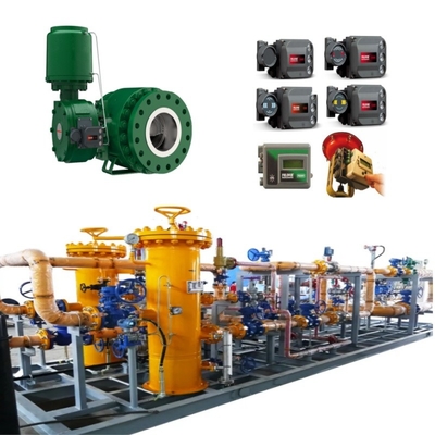 การสกัดวาล์วสกิดกับวาล์วควบคุม FisherV280 1061Actuator