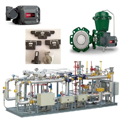 แวลฟ์สวิตชิ่งสกิ๊ด ด้วย Fisher 8590 Butterfly Valve 2052 Actuator และ DVC6200 หน่วยควบคุมวาลฟ์ที่ฉลาด