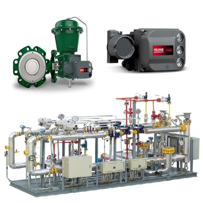 แวลฟ์สวิตชิ่งสกิ๊ด ด้วย Fisher 8590 Butterfly Valve 2052 Actuator และ DVC6200 หน่วยควบคุมวาลฟ์ที่ฉลาด