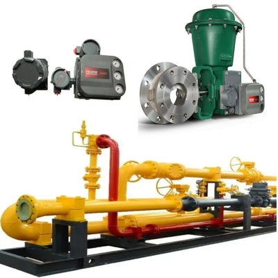 แวลฟ์สวิตชิ่งสกิ๊ด อุปกรณ์พร้อมกับ Fisher 2052 Actuator และ DVC6200 Digital Valve Controller Fisher V500 แวลฟ์ควบคุม