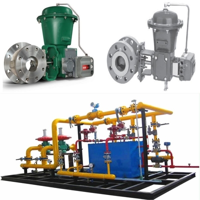 แวลฟ์สวิตชิ่งสกิ๊ด อุปกรณ์พร้อมกับ Fisher 2052 Actuator และ DVC6200 Digital Valve Controller Fisher V500 แวลฟ์ควบคุม