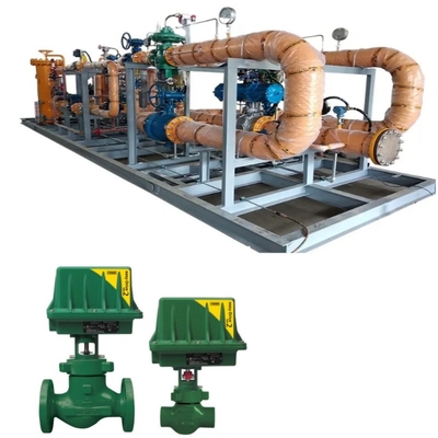 วาล์วควบคุมการไหลสกิดกับ EMERSON Fisher D3 / D4 วาล์วควบคุมด้วย Gen 2 Easy-Drive Electric Actuator