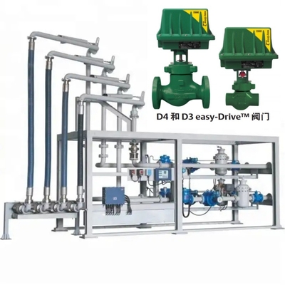 วาล์วควบคุมการไหลสกิดกับ EMERSON Fisher D3 / D4 วาล์วควบคุมด้วย Gen 2 Easy-Drive Electric Actuator