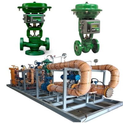 แวลฟ์ควบคุมการไหลสกิดกับ EMERSON Fisher GX แวลฟ์ควบคุมและตัวดําเนินงานด้วย DVC6200/DVC2000 แวลฟ์ตําแหน่ง