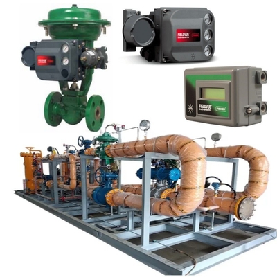 แวลฟ์ควบคุมการไหลสกิดกับ EMERSON Fisher GX แวลฟ์ควบคุมและตัวดําเนินงานด้วย DVC6200/DVC2000 แวลฟ์ตําแหน่ง