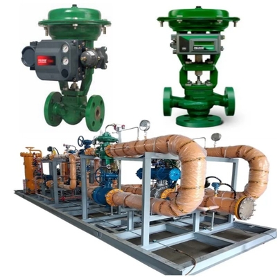แวลฟ์ควบคุมการไหลสกิดกับ EMERSON Fisher GX แวลฟ์ควบคุมและตัวดําเนินงานด้วย DVC6200/DVC2000 แวลฟ์ตําแหน่ง