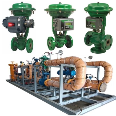 แวลฟ์ควบคุมการไหลสกิดกับ EMERSON Fisher GX แวลฟ์ควบคุมและตัวดําเนินงานด้วย DVC6200/DVC2000 แวลฟ์ตําแหน่ง