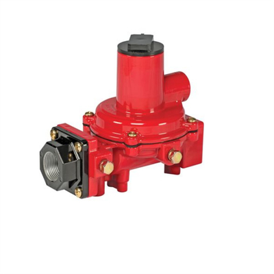 กล่องสกัดแวลล์ พร้อมกับ Fisher R Series R222H/R222 Regulators และ WIKA Pressure Gauge
