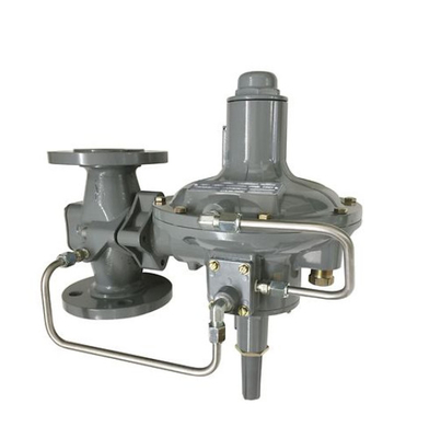 เครื่องควบคุมความดัน/ระบายน้ํา Skid Emerson Fisher 299H/299HV/299HR/299HVR เครื่องควบคุมความดันและเครื่องวัดความดัน Wicka