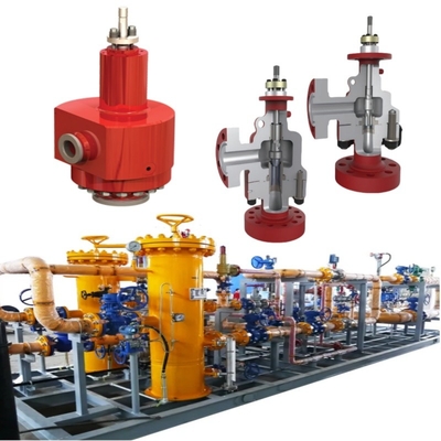 วาล์วควบคุม Flanged ซามสัน PN1.6 ~ 42MPa ANSI 150 ~ 2500LB ด้วยโคนิคหรือ O แหวนที่นั่ง DN15 ~ DN600