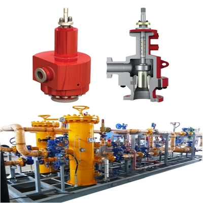 วาล์วควบคุม Flanged ซามสัน PN1.6 ~ 42MPa ANSI 150 ~ 2500LB ด้วยโคนิคหรือ O แหวนที่นั่ง DN15 ~ DN600