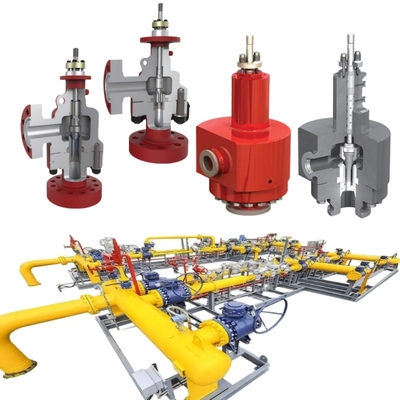 วาล์วควบคุม Flanged ซามสัน PN1.6 ~ 42MPa ANSI 150 ~ 2500LB ด้วยโคนิคหรือ O แหวนที่นั่ง DN15 ~ DN600