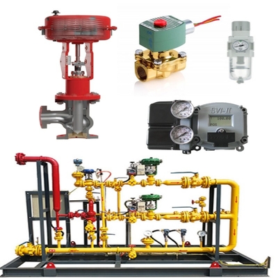 วาล์วสลับสกิด Masoneilan 71000 วาล์วควบคุม 87/88 เครื่องดําเนิน SVI FF/SVI-3 ACSO วาล์วซอลีนอยด์ SMC เครื่องควบคุมความดัน