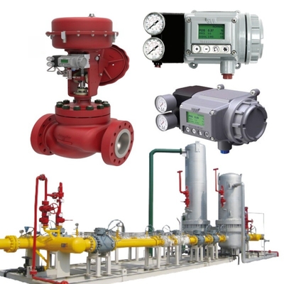 Masoneilan 41005 เครื่องควบคุมความดัน วาล์วควบคุมการไหลของ Flanged กับ SVI-2/SVI-3 Actuators