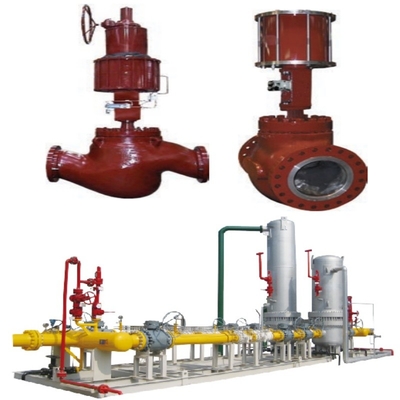 Masoneilan 41005 เครื่องควบคุมความดัน วาล์วควบคุมการไหลของ Flanged กับ SVI-2/SVI-3 Actuators