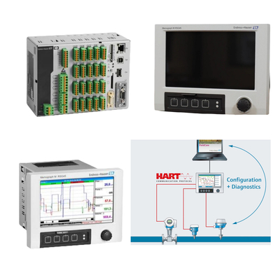 Skid - Mount Data And Energy Manager ด้วยการเข้าแบบแอนาล็อก / HART ถึง 20 และการเข้าแบบดิจิตอล 14 Endress+Hauser Memograph M RSG45